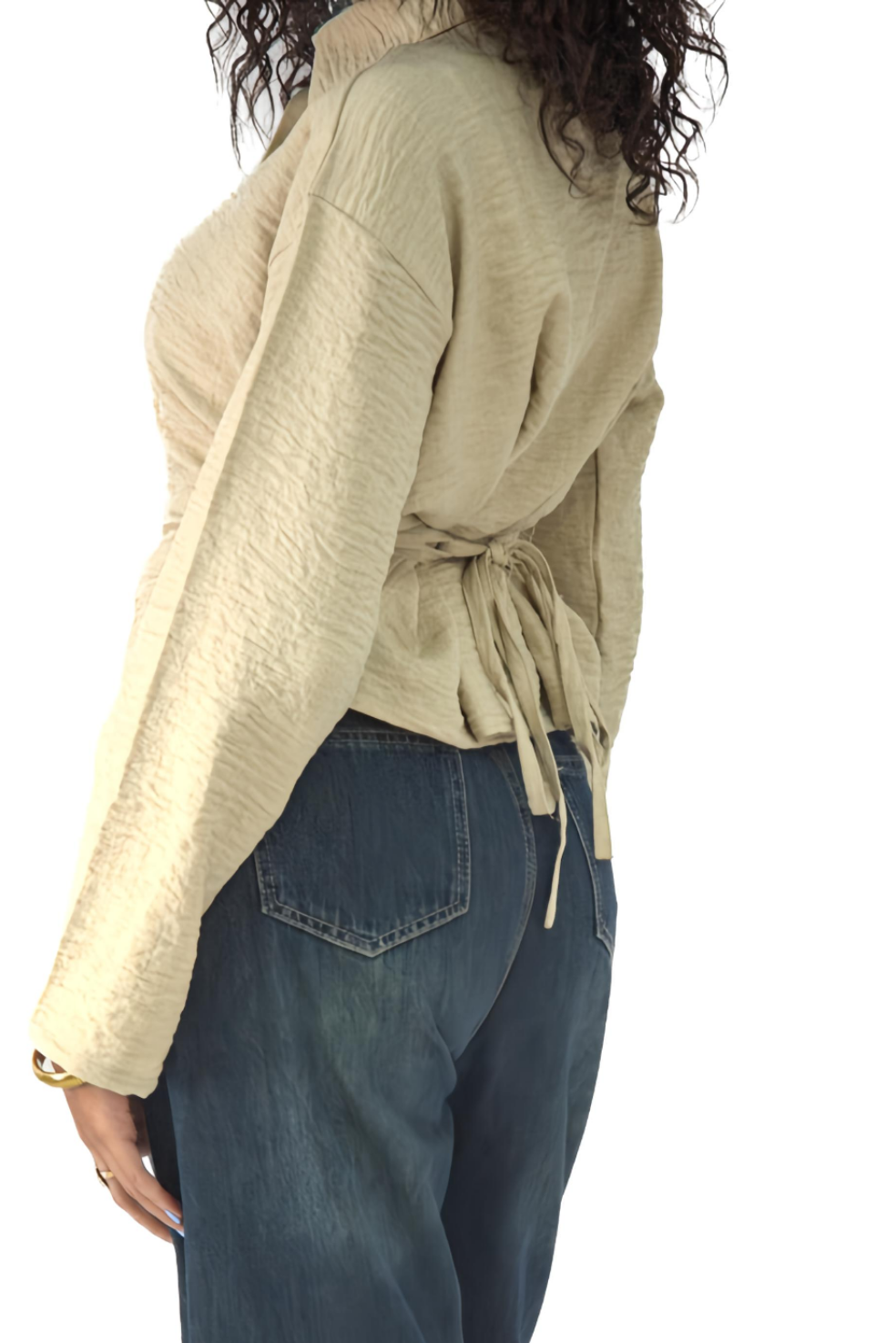 crinkled shirt